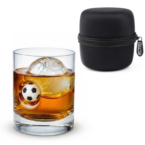 Szklanka do whisky z piłką - prezent dla kibica, piłkarza, faceta, męża Froster