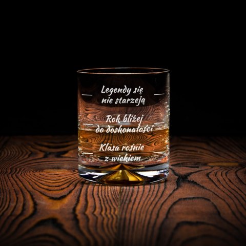 Urodzinowa szklanka do whisky - prezent na pięćdziesiątkę Froster