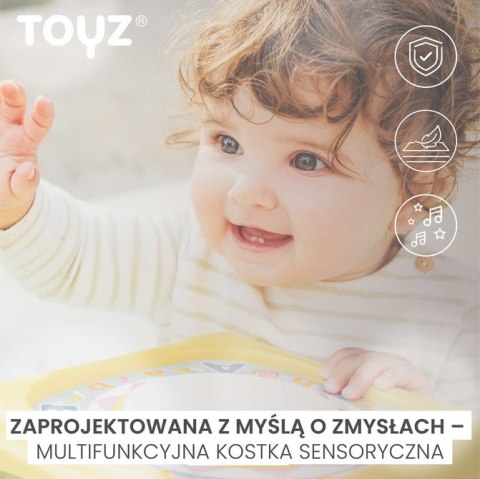 2111 ZABAWKA EDUKACYJNA - KOSTKA SENSORYCZNA (0556)