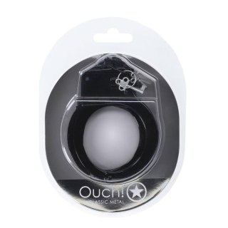 Classic Metal Handcuffs - Black Ouch!