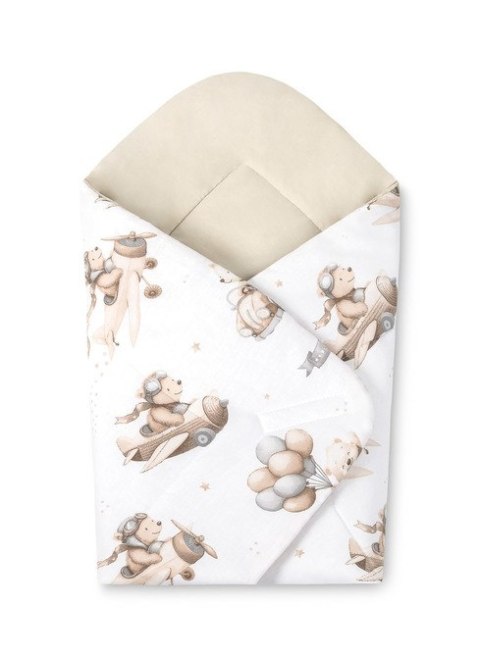 ROŻEK BAWEŁNA FLYING TEDDY BEIGE 75X75