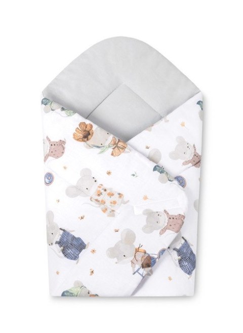 ROŻEK BAWEŁNA MOUSE GREY 75X75