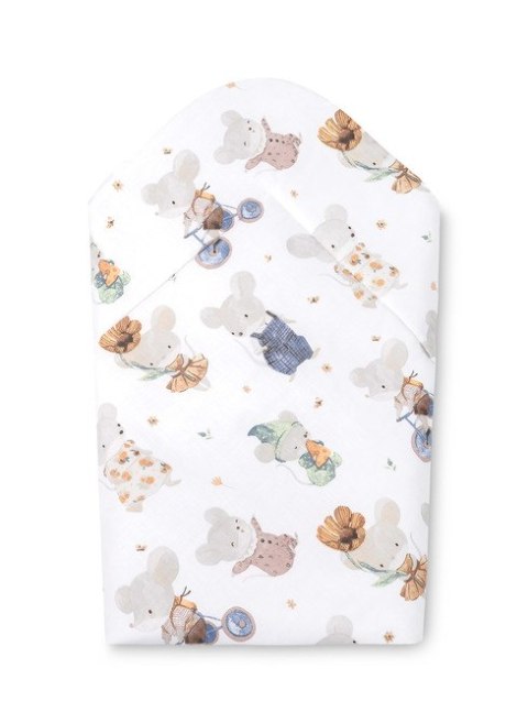 ROŻEK BAWEŁNA MOUSE GREY 75X75