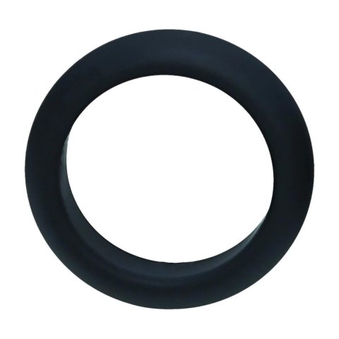 Wide O Silicone Cockring - S - 30mm - Black Levelz