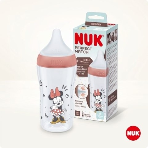 450054 BUTELKA PERFECT 260ML MINNIE 572575, 10742036