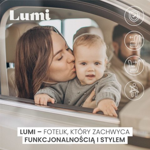 FOTELIK LUMI I-SIZE GREEN (40-150)