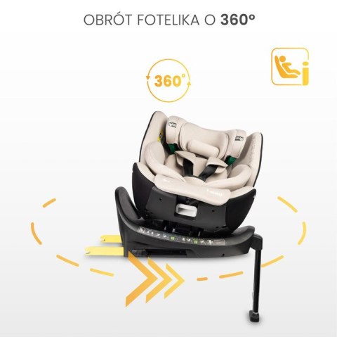 FOTELIK LUMI I-SIZE LIGHT GREY (40-150)