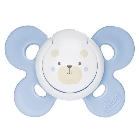 059034 SMOCZEK PHYSIO COMFORT SILIKONOWY 0-6M 1SZT NIEBIESKI
