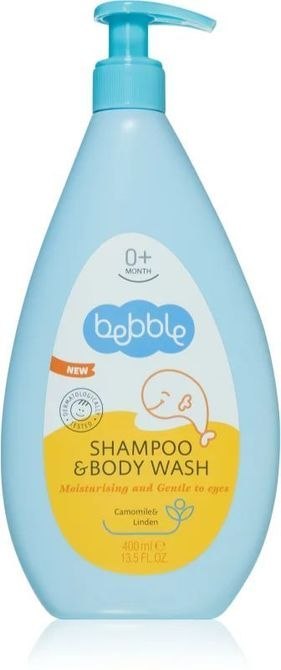 5991 SZAMPON & ŻEL DO MYCIA CIAŁA RUMIANEK 400ML BEBBLE 3016-01-026