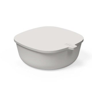 179206 MISECZKA Z POKRYWKĄ SZARA 6+