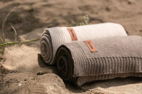 KOC MERINO MELANGE 90X75 DARK BEIGE