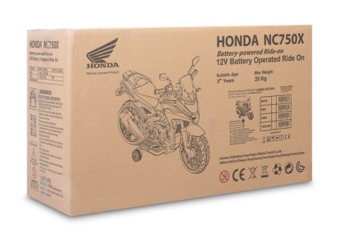 POJAZD AKUMULATOROWY HONDA NC750X YELLOW