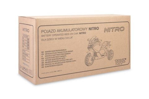 POJAZD AKUMULATOROWY NITRO BLUE