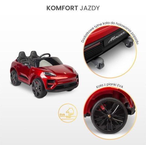 POJAZD AKUMULATOROWY PORSCHE MACAN POWDER PINK