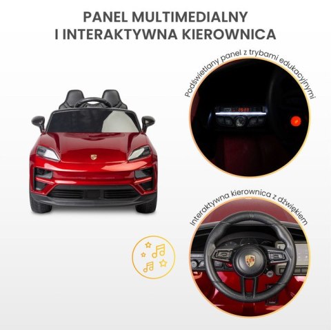 POJAZD AKUMULATOROWY PORSCHE MACAN WHITE
