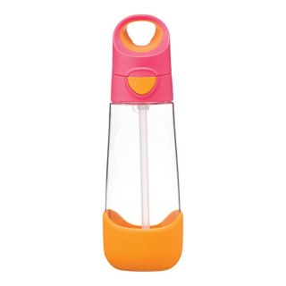 2215 BUTELKA TRITANOWA-BIDON ZE SŁOMKĄ 600ML STRAWBERRY SHAKE BB00221