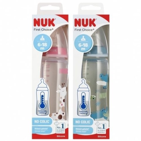 360001 BUTELKA 360ML WSKAŹNIK TEMPERATURY SMOCZEK SILIKONOWY 6-18 526673,10216248