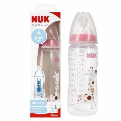 439912 BUTELKA 360ML WSKAŹNIK TEMPERATURY SMOCZEK SILIKONOWY 6-18 528751, 10216248