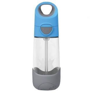 4448 BUTELKA TRITANOWA-BIDON ZE SŁOMKĄ 450ML BLUE SLATE BB00444