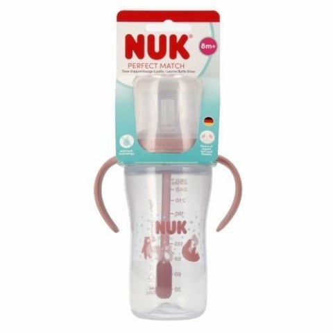 446422 BUTELKA DO NAUKI PICIA ZE SŁOMKĄ 260ML PERFECT MATCH MIŚ 583943, 10216321