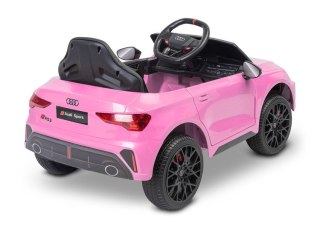 POJAZD AKUMULATOROWY AUDI RS3 PINK