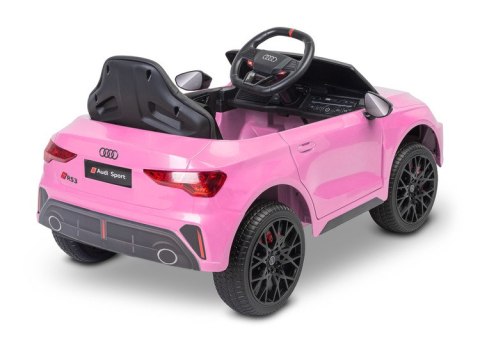 POJAZD AKUMULATOROWY AUDI RS3 PINK