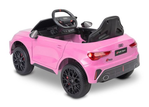 POJAZD AKUMULATOROWY AUDI RS3 PINK