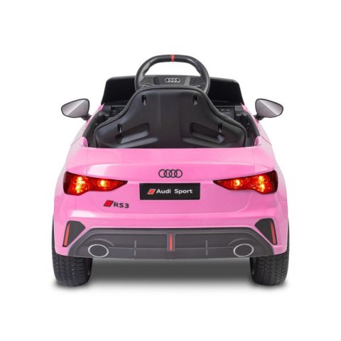 POJAZD AKUMULATOROWY AUDI RS3 PINK