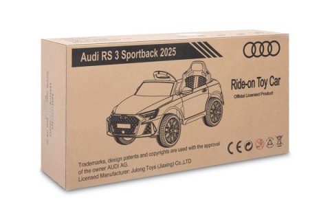 POJAZD AKUMULATOROWY AUDI RS3 PINK