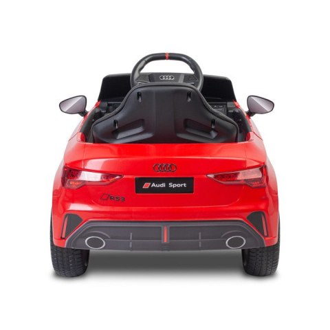 POJAZD AKUMULATOROWY AUDI RS3 RED