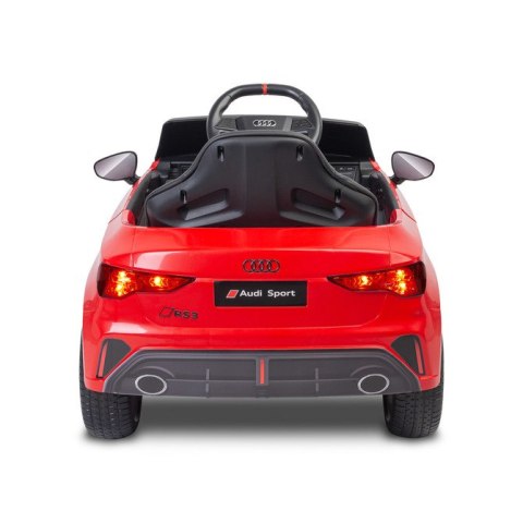POJAZD AKUMULATOROWY AUDI RS3 RED