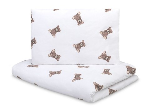 KOMPLET POŚCIELI 2 EL. BAWEŁNA TEDDY BEIGE 100X135