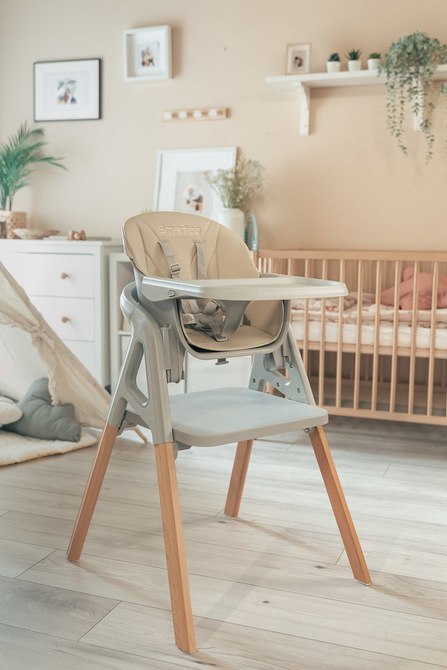 KRZESEŁKO DO KARMIENIA SMARTEE BEIGE