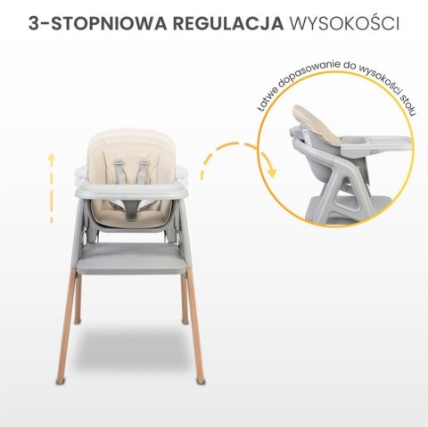 KRZESEŁKO DO KARMIENIA SMARTEE BEIGE