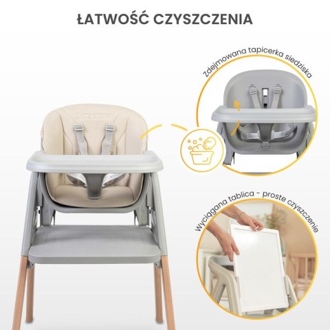 KRZESEŁKO DO KARMIENIA SMARTEE BEIGE