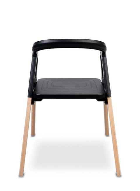 KRZESEŁKO DO KARMIENIA SMARTEE BLACK