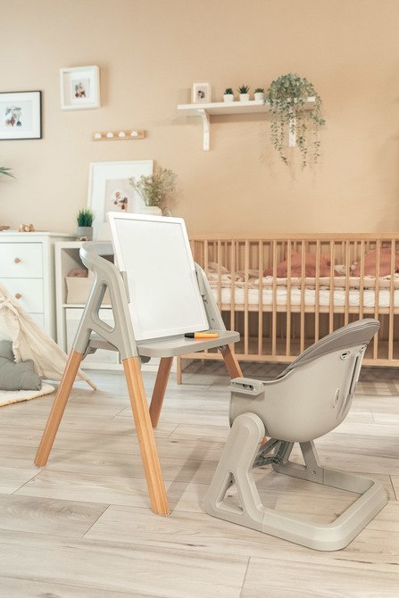 KRZESEŁKO DO KARMIENIA SMARTEE GREY