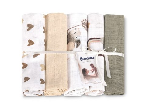 PIELUCHA TETRA 70X80 5-PACK MOUSE BEIGE
