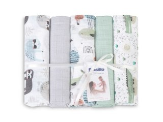 PIELUCHA TETRA 70X80 5-PACK ZOO GREEN