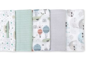 PIELUCHA TETRA 70X80 5-PACK ZOO GREEN