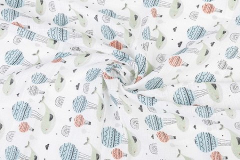 PIELUCHA TETRA 70X80 5-PACK ZOO GREEN