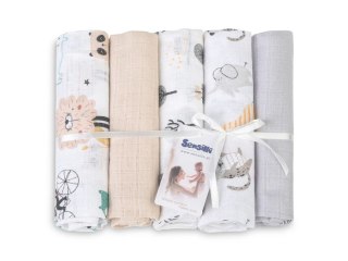 PIELUCHA TETRA 70X80 5-PACK ZOO PINK