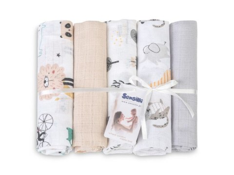 PIELUCHA TETRA 70X80 5-PACK ZOO PINK