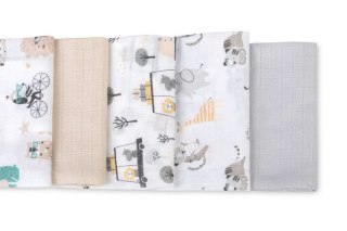 PIELUCHA TETRA 70X80 5-PACK ZOO PINK