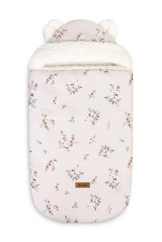 ŚPIWOREK DO FOTELIKA I WÓZKA GŁĘBOKIEGO 80X45 FLOWERS