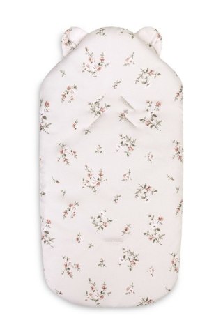 ŚPIWOREK DO FOTELIKA I WÓZKA GŁĘBOKIEGO 80X45 FLOWERS