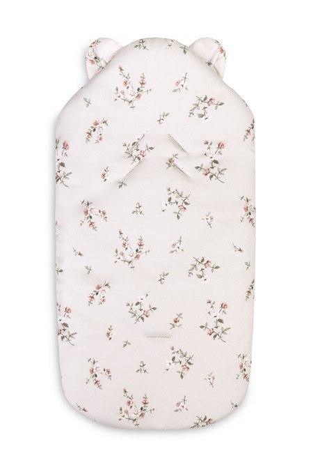 ŚPIWOREK DO FOTELIKA I WÓZKA GŁĘBOKIEGO 80X45 FLOWERS