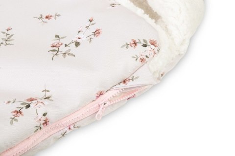 ŚPIWOREK DO FOTELIKA I WÓZKA GŁĘBOKIEGO 80X45 FLOWERS