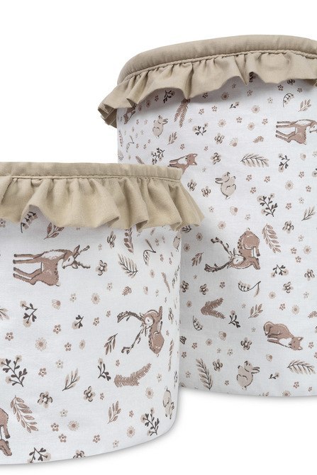 KOSZ NA ZABAWKI M FOREST BEIGE