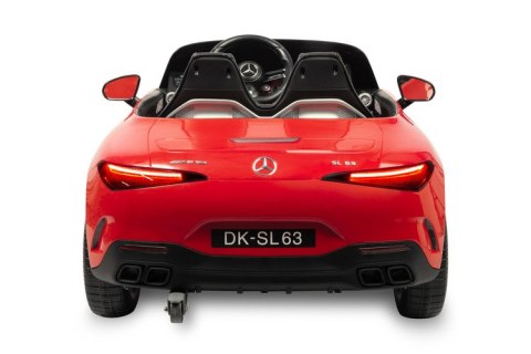 POJAZD NA AKUMULATOR MERCEDES SL63 RED